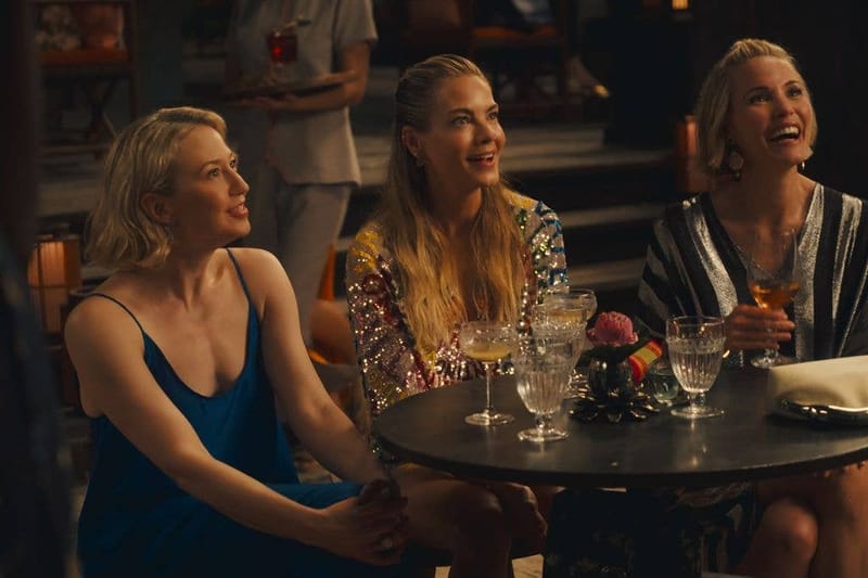 Jaclyn, Kate & Laurie in The White Lotus, Season 3