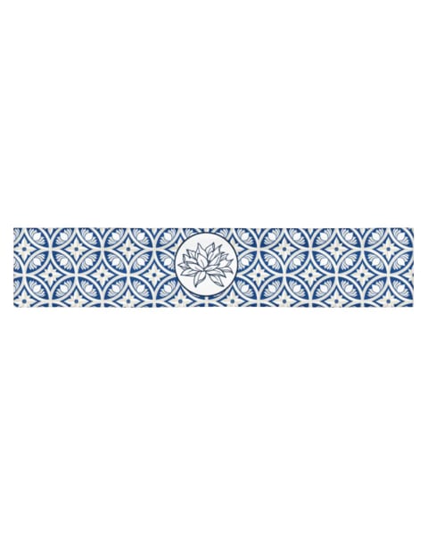 The White Lotus Pattern Headband