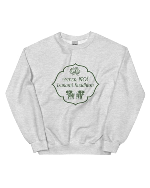 The White Lotus Crewneck Sweatshirt Piper, No! Fleece