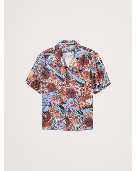 The White Lotus Silk Twill Resort Shirt