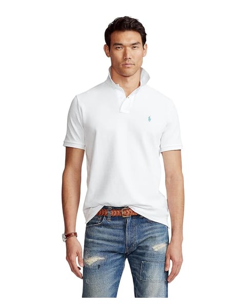 Polo (Polo Ralph Lauren) Classic Fit Mesh Polo – White