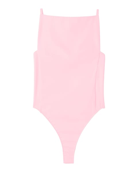 Jacquemus Le Maillot Sole (Sole One-Piece Swimsuit) – Pink